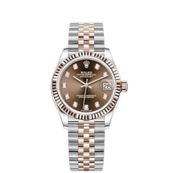 DATEJUST 31 Oyster-31 mm-Oystersteel and Everose gold