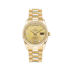 Yellow gold Day Date Classic 36mm Watch 2000