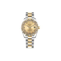 Datejust 31mm Stainless Steel and Yellow Gold