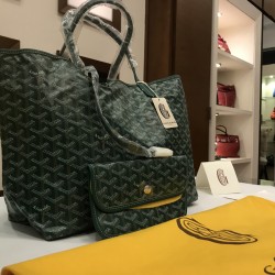 Goyard Saint Louis Tote GM Green