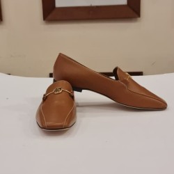 burberry leather tb loafers brown size 38