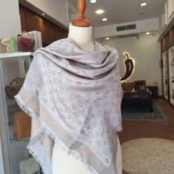 Louis Vuitton Monogram Classic Shawl in greige
