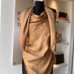 Louis Vuitton Monogram Classic Shawl in camel
