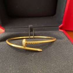 Juste un Clou bracelet, small model with diamond