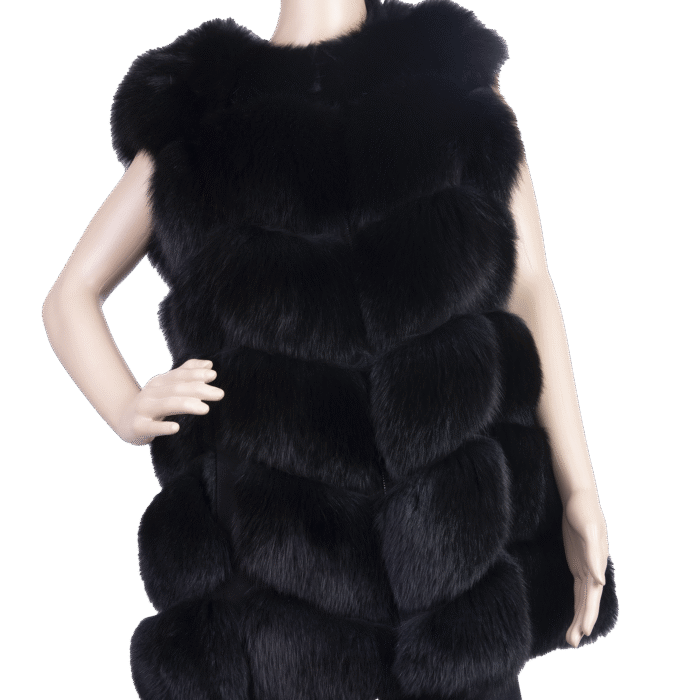 Black Chinchella Rex Vest (New)