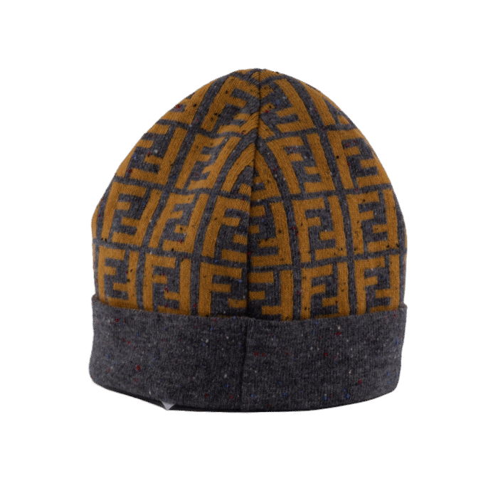 Grey X Yellow Monogram Ice Cap