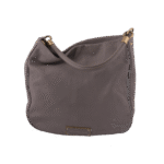 Fog Perforated Leather Hobo Shoulder Bag