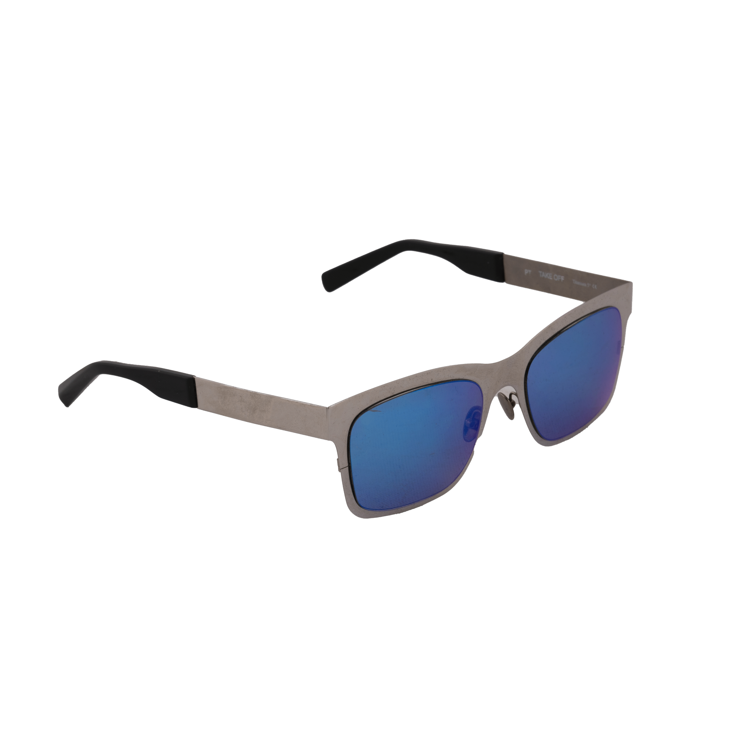 Blue X Silver Marelle Sunglasses