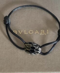 Black SERPENTI FOREVER BRACELET (New)
