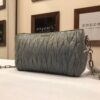 LIGHT BLUE MATELASSE CLUTCH SMALL CROSSBODY BAG