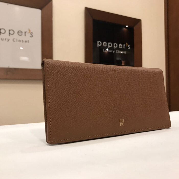 EMBOSSED LEATHER WALLET