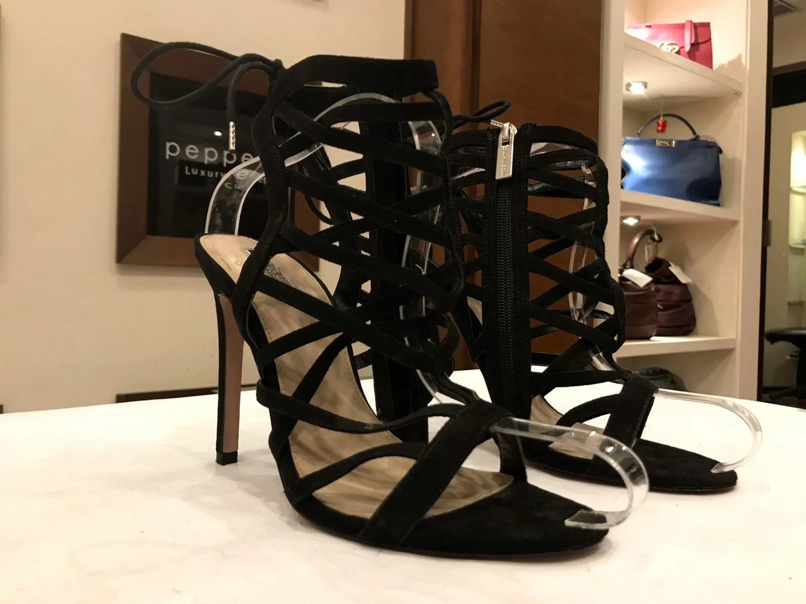Black HEELS 40
