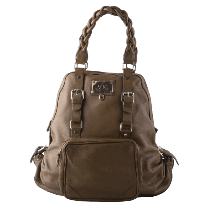 Brown Leather Shoulder Bag