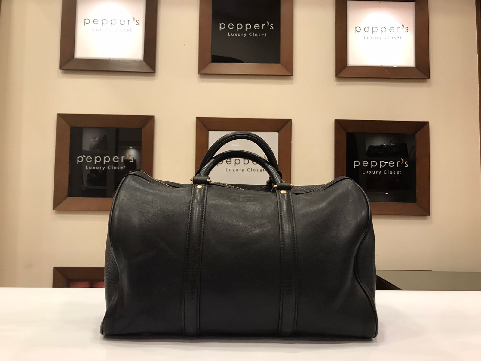 Louis Vuitton Black Alligator Sofia Coppola SC GM Bag