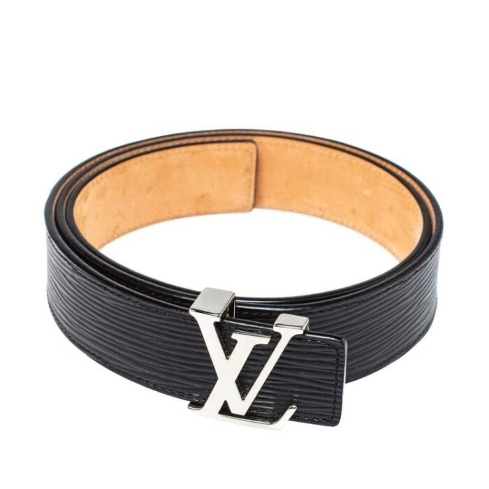 BLACK SAINT TULLE INITIAL BELT