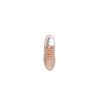 PINK ROUND TOE RUBBER SOLE WITH JEWELS LOW-TOP SNEAKER