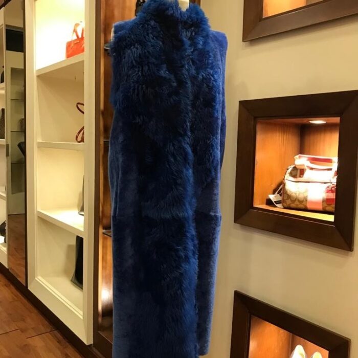 FOX FUR BLUE