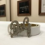 DOLCE & GABBANA DG-LOGO LEATHER BELT