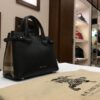 SMALL LEATHER BANNER CROSS BODY BAG