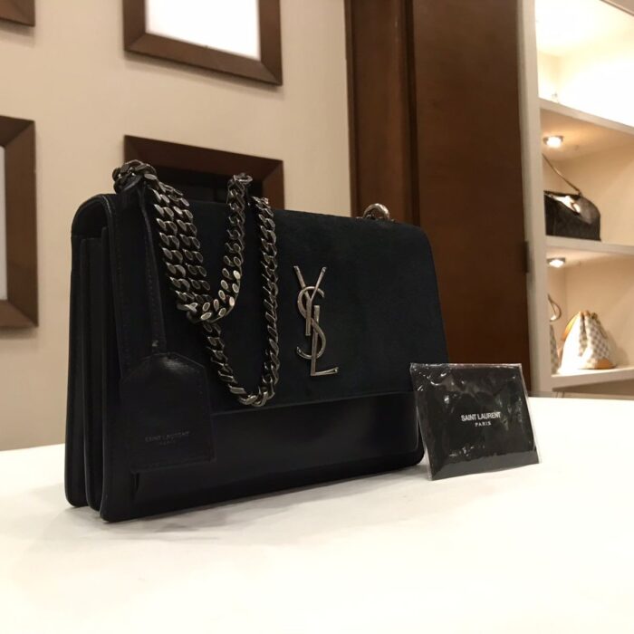 LEATHER SUNSET BAG