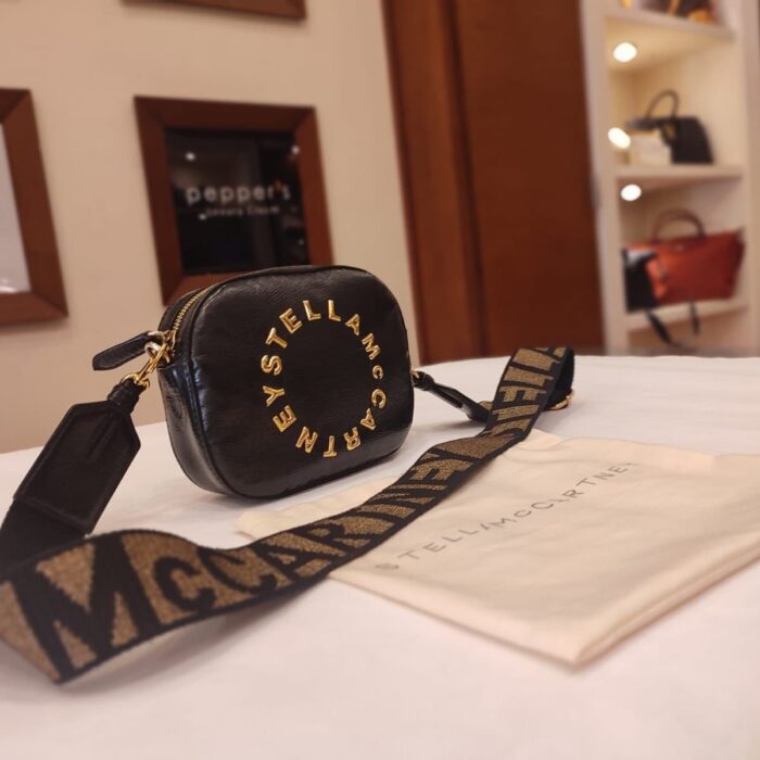 Stella logo camera bag