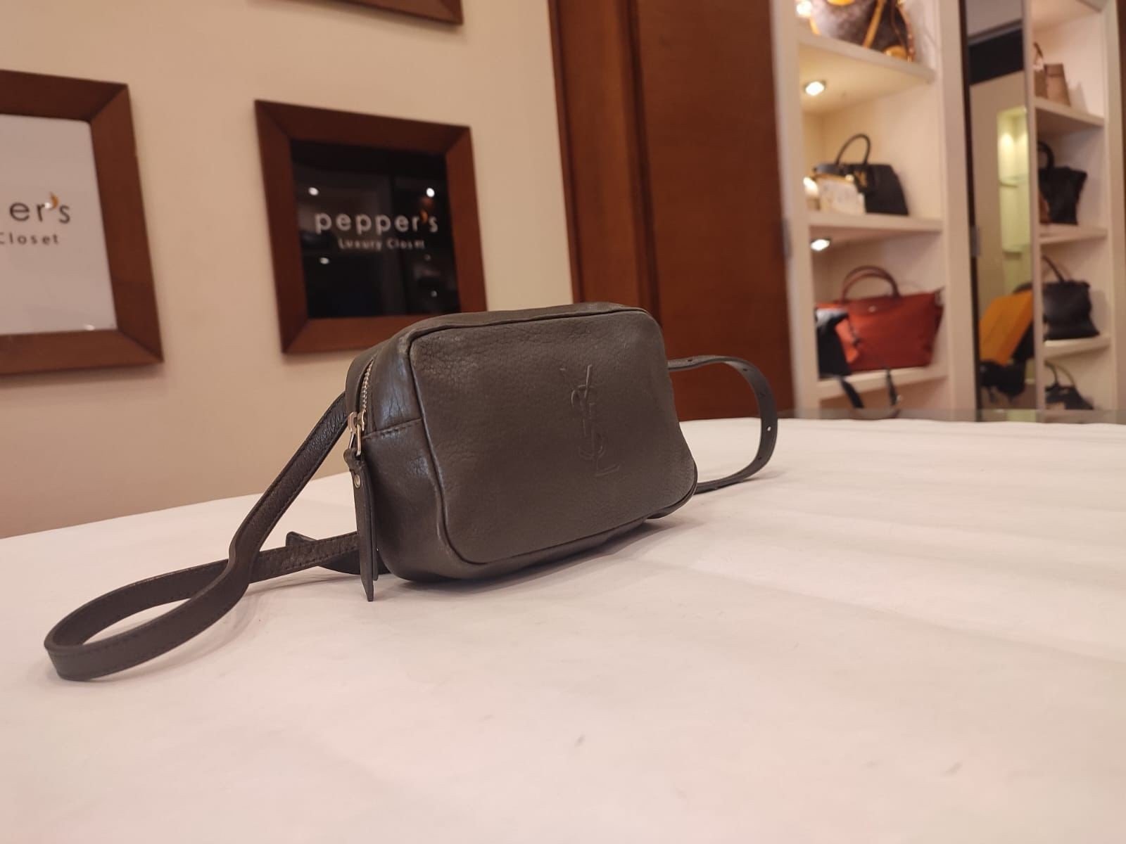 Camera bag leather