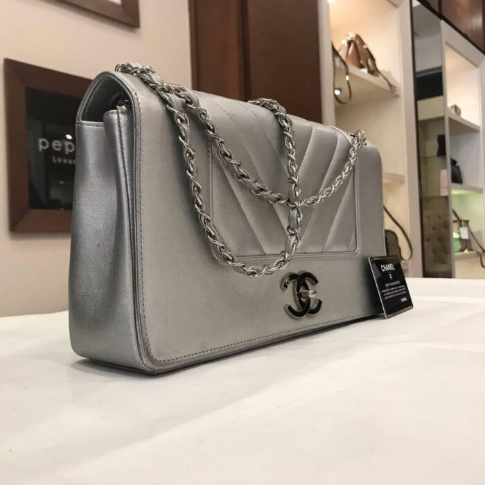 Chanel mademoiselle vintag double flap bag