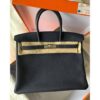 Hermès Birkin 30 Bleu Nuit Verso Togo Palladium Hardware PHW