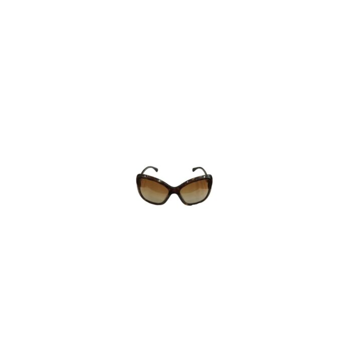 CHANEL TORTOISE SHELL FRAME PEARL CC SUNGLASSES