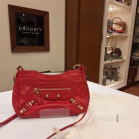 Balenciaga giant hip crossbody bag