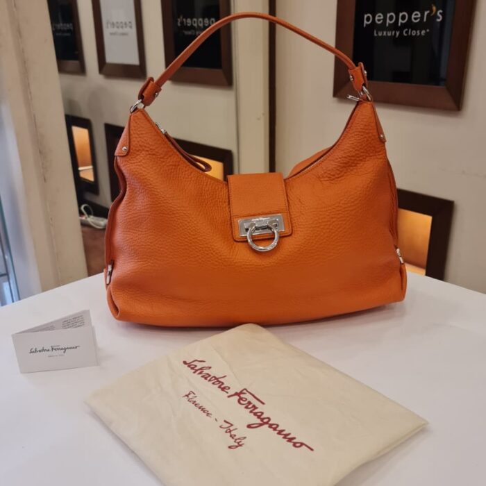Salvatore Ferragamo Gancini Shoulder Bag